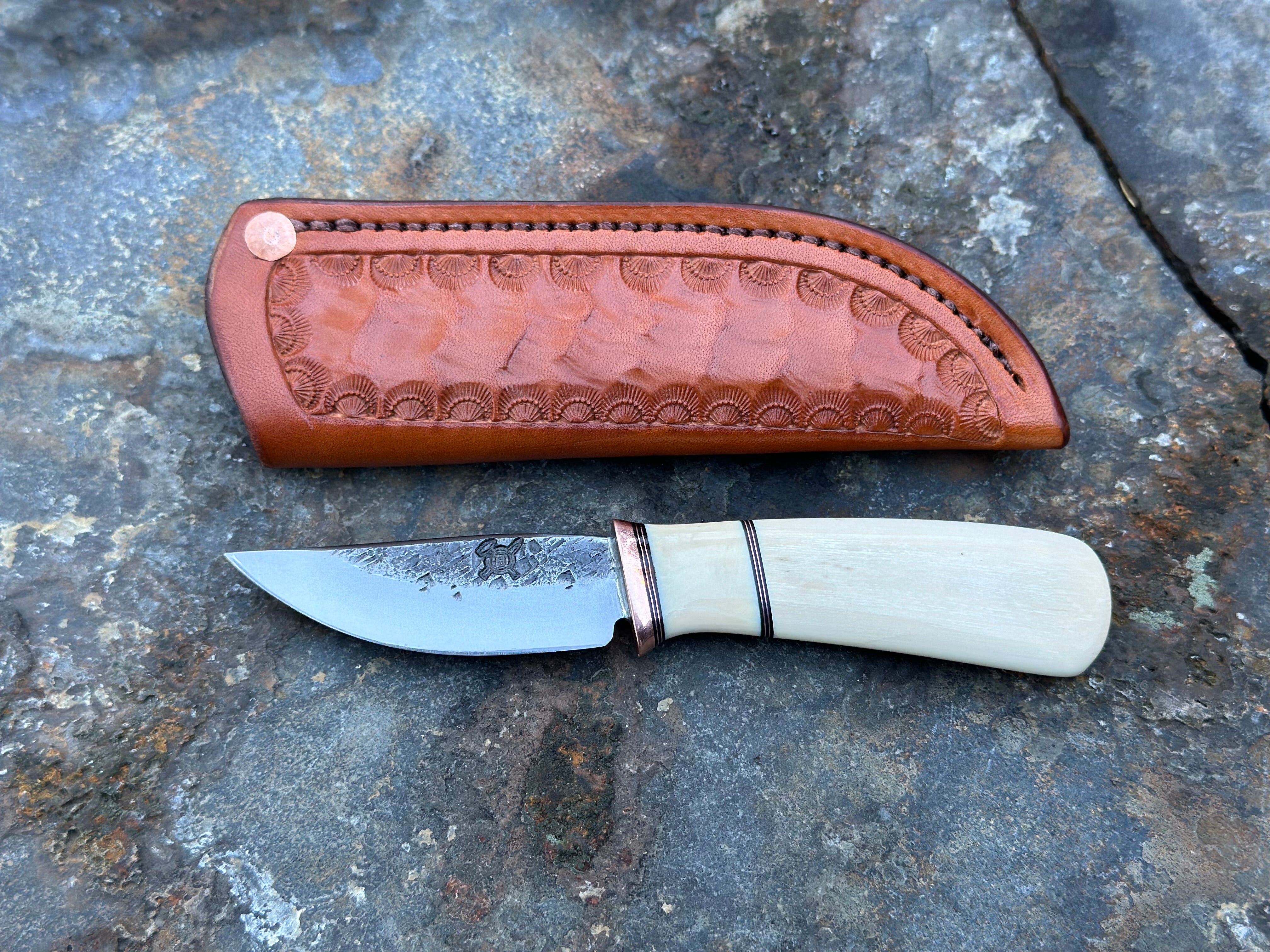 Mammoth Ivory 5th Pocket Knife – Behring Made