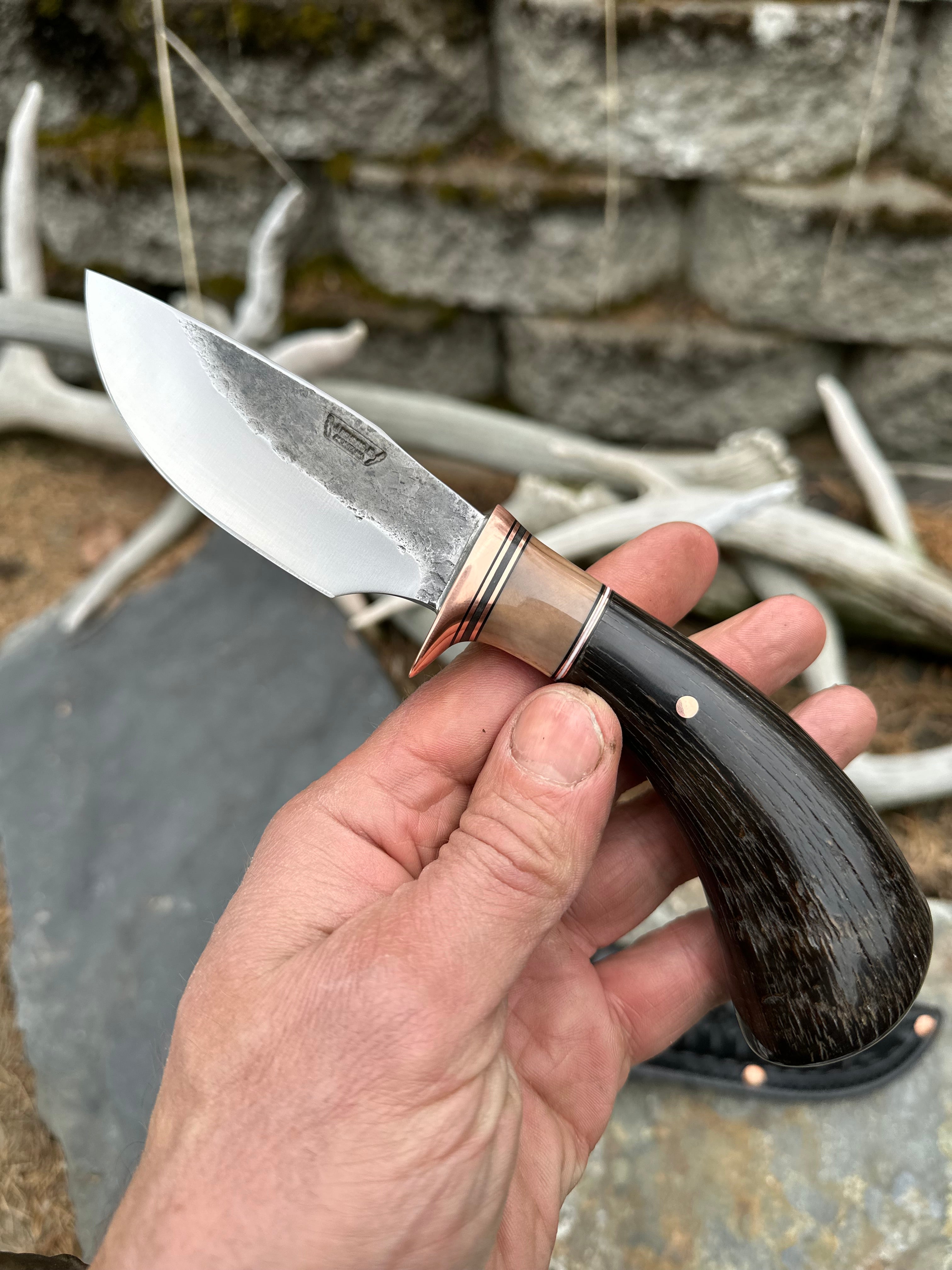 Sambar Stag Camp Knife – Behring Made