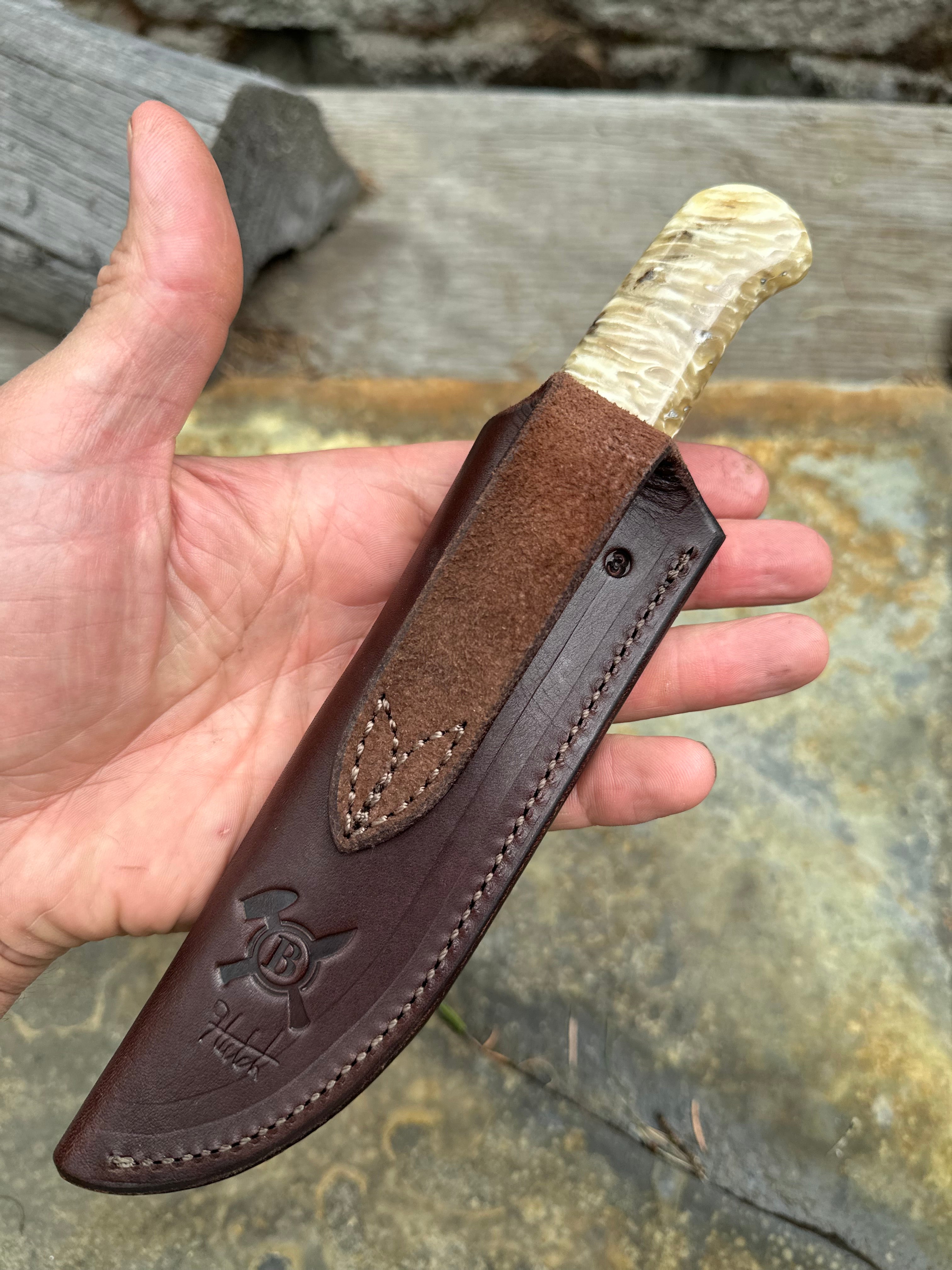 Musk Ox Boss Clip Point Hunter – Behring Made
