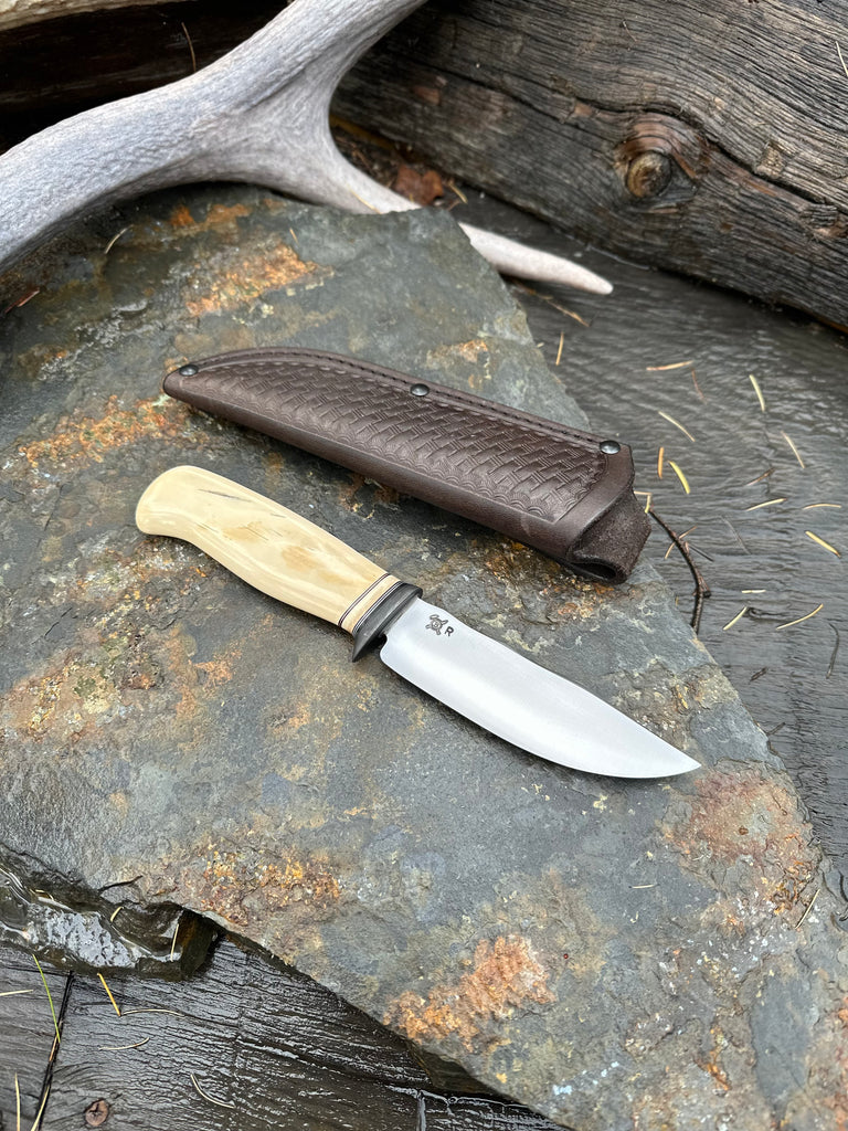 Mammoth Ivory Scagel Tribute Knife