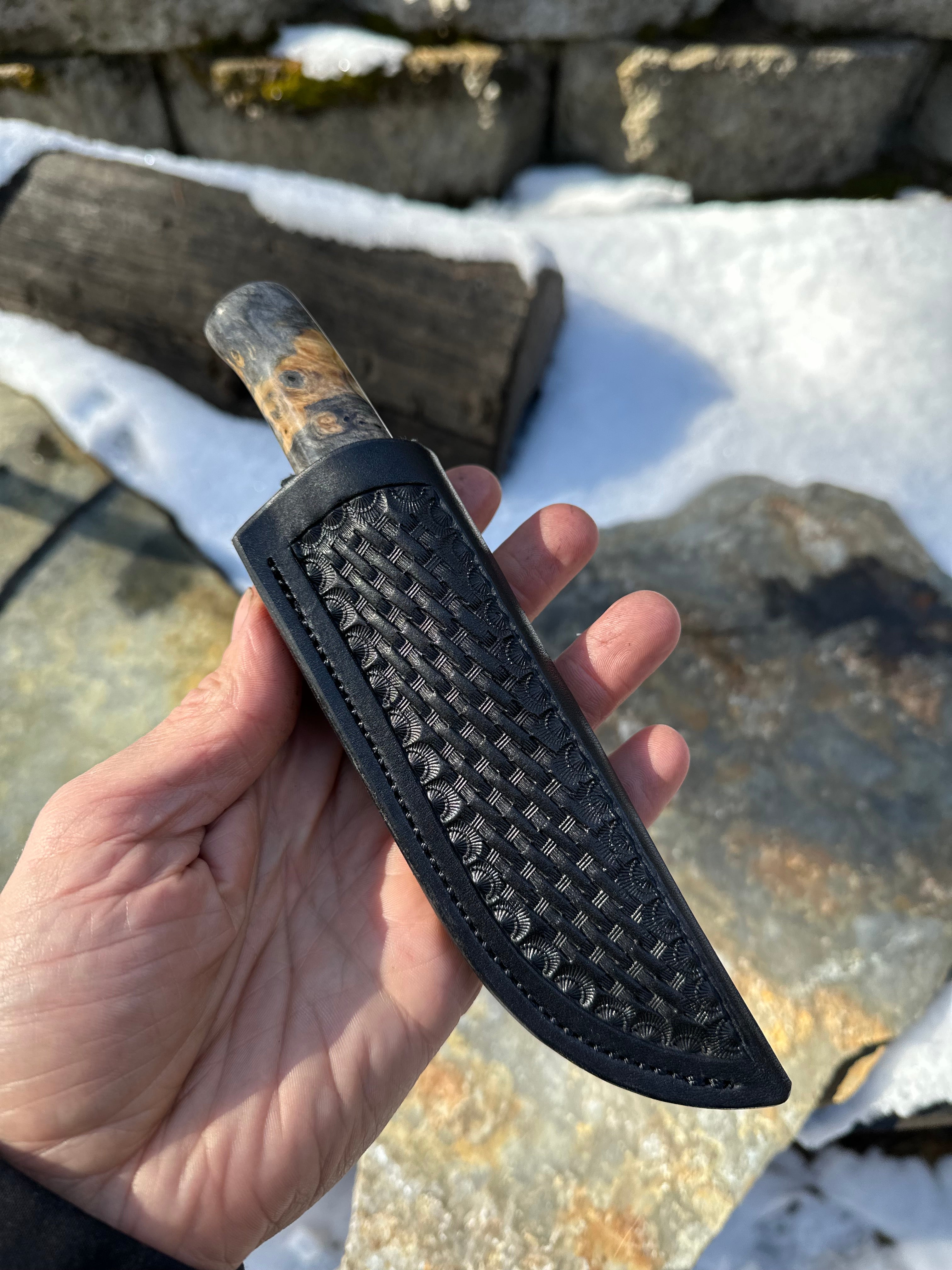 Buckeye Burl & Mammoth Pintail – Behring Made