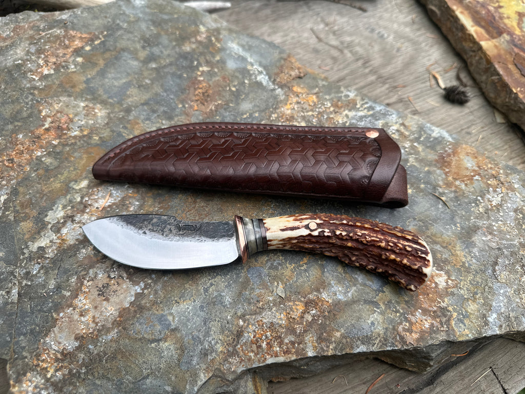 Sambar Stag & Ox Canoe Knife