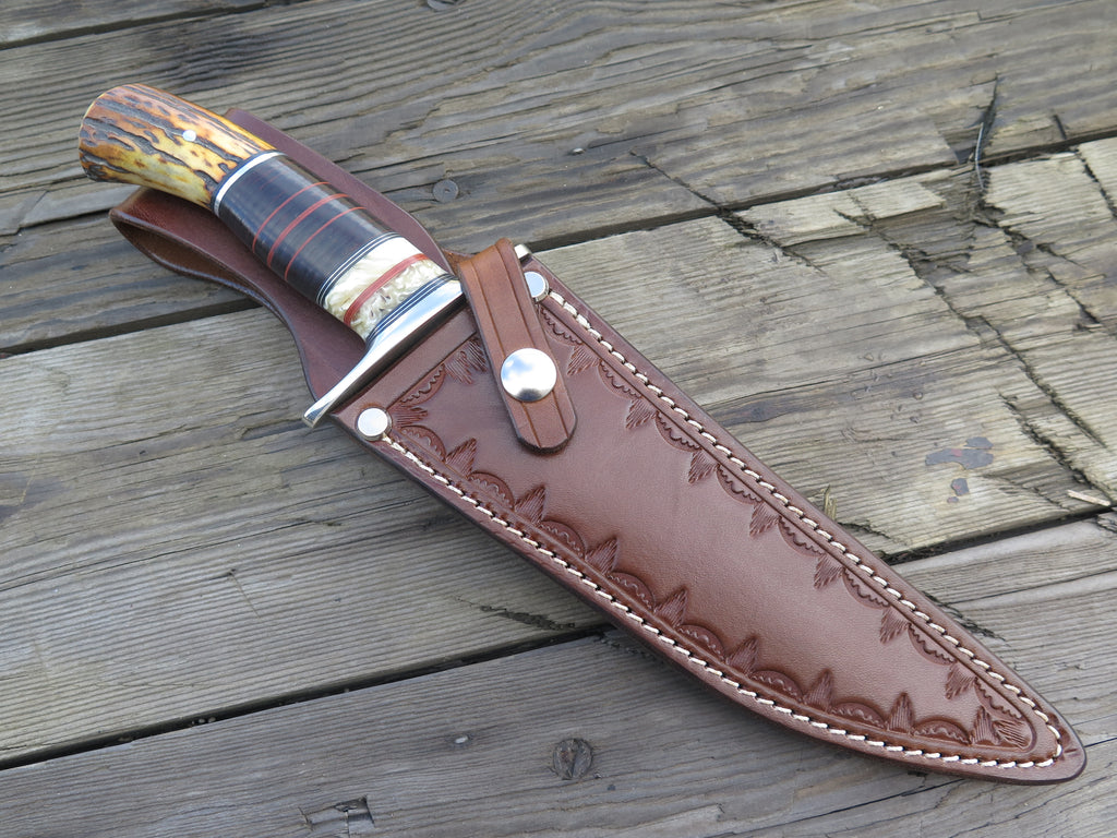 Premium Sambar Stag, Musk Ox and Horsehide Fighter