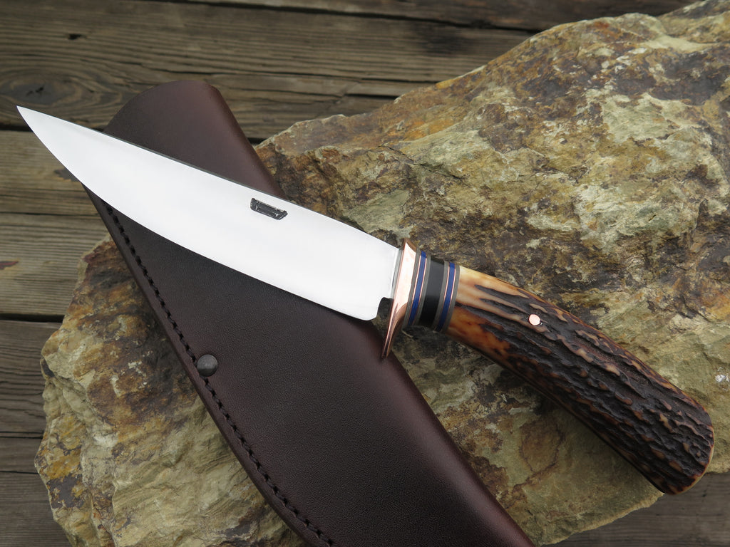 Premium Sambar Stag Mission Knife
