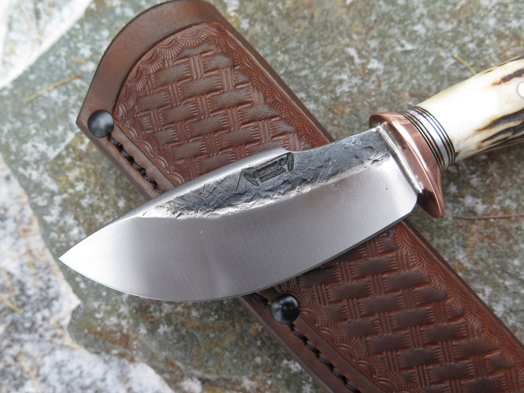 Premium Sambar Stag Canoe Knife