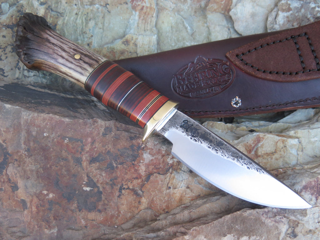 Muley Crown and Horsehide Drop Point