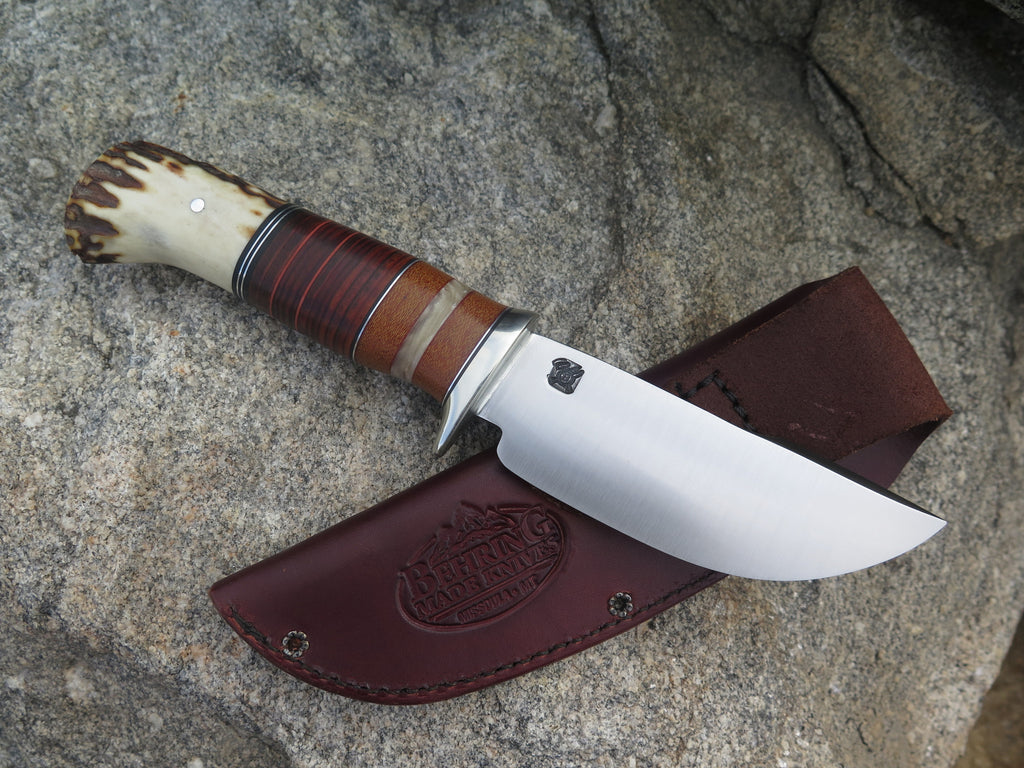 Sambar Stag, Musk Ox and Horsehide Woodcraft