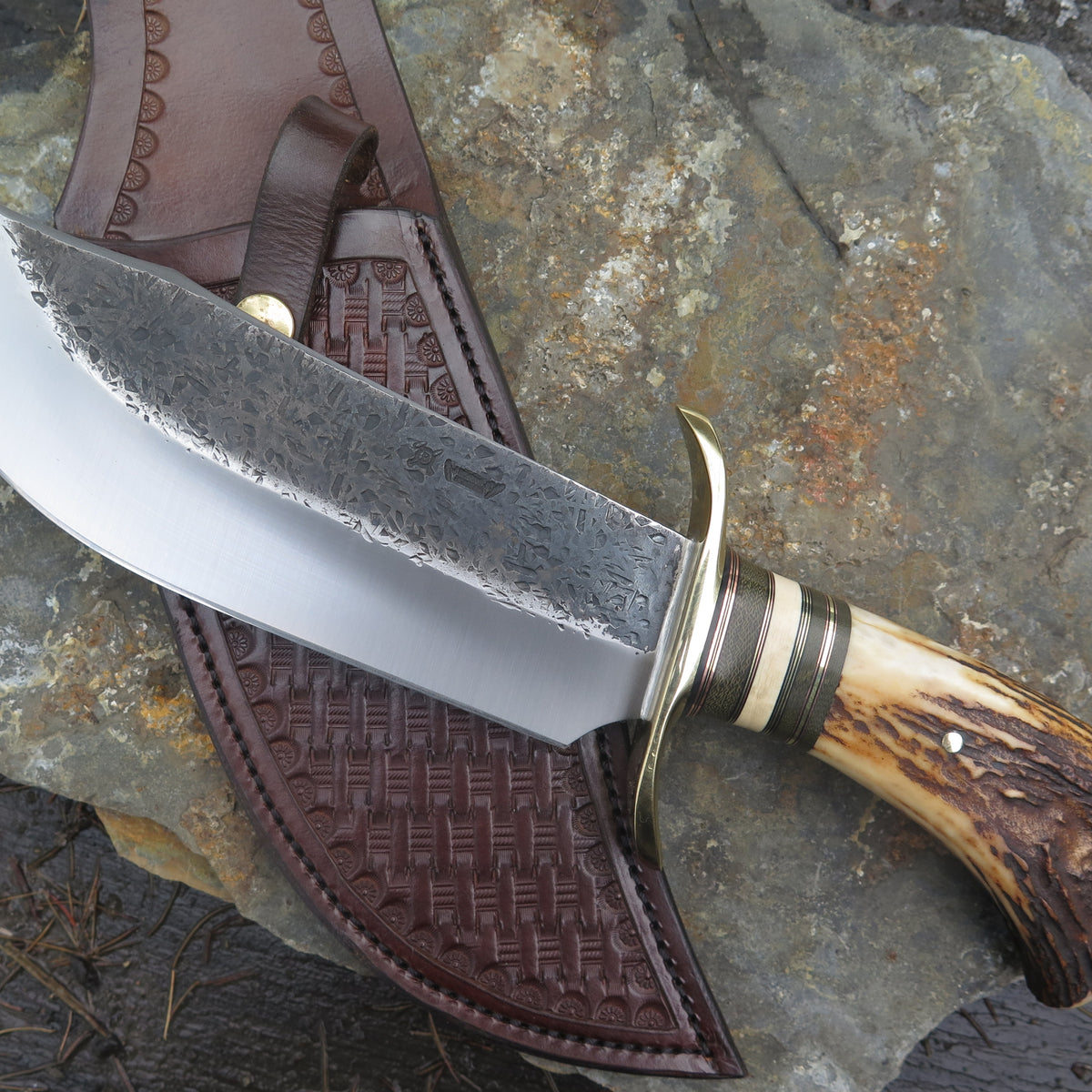 Sambar Stag and Mammoth SW Bowie – Behring Made