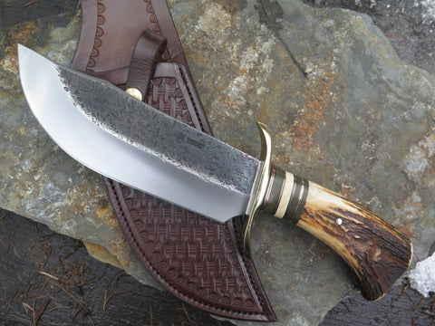 Premium Sambar Stag and Mammoth SW Bowie