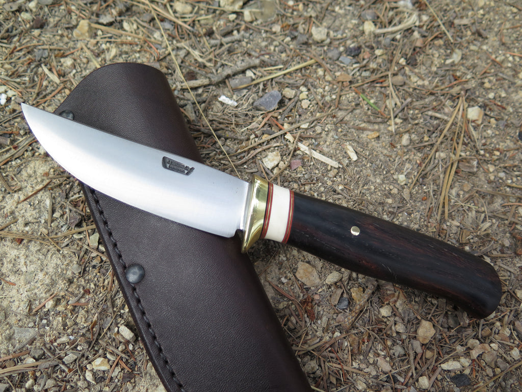 Cocobolo and  Fossil Walrus Trout & Bird