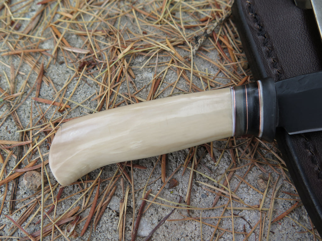 Mammmoth Ivory and Sheep Horn Blued 5th