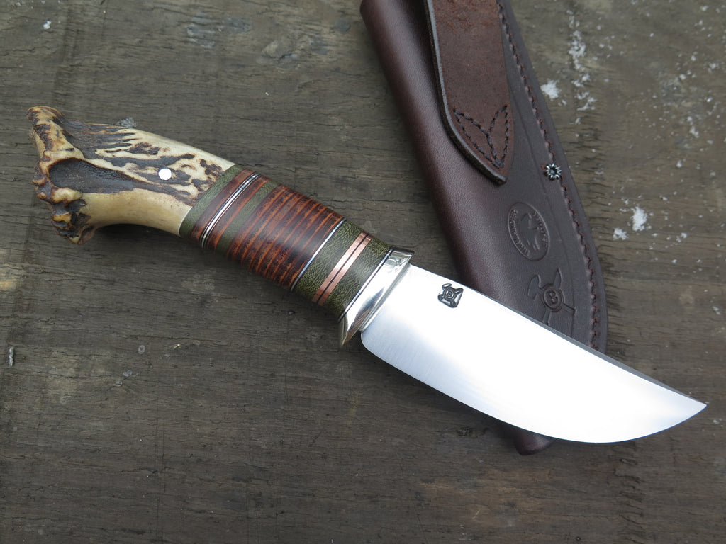 Sambar Crown Stag and Horsehide Hunter