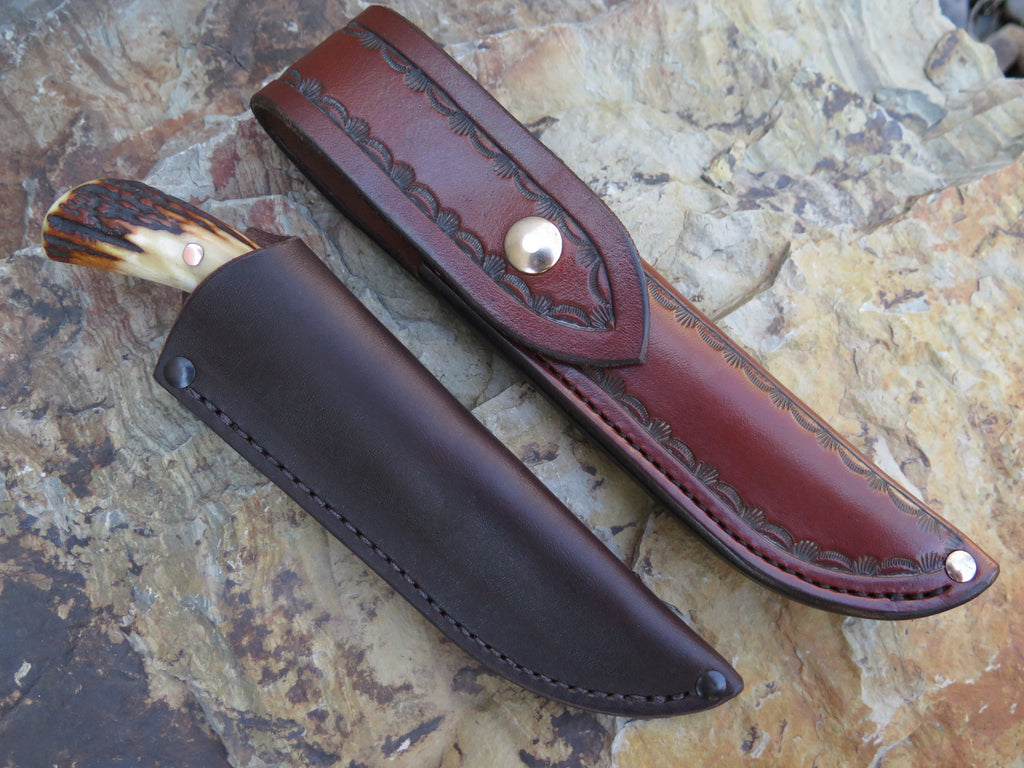 Sambar Stag, Horsehide and Musk Ox Boss Pintail