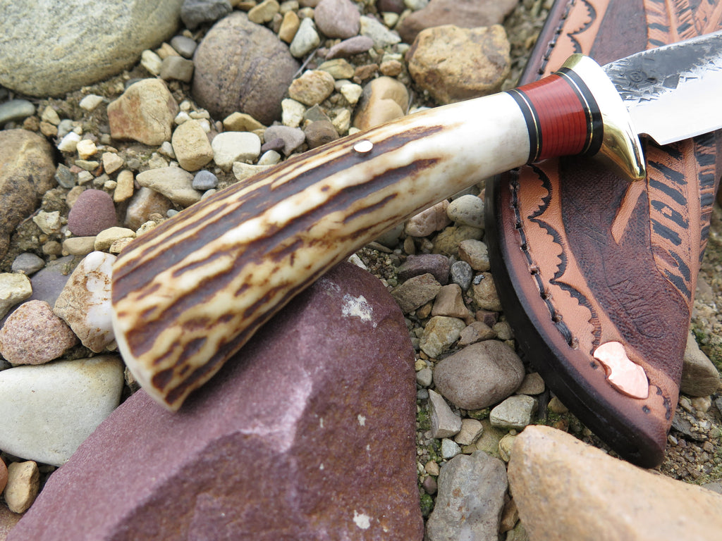 Sambar Stag Pintail with Mudbone Pheasant pouch