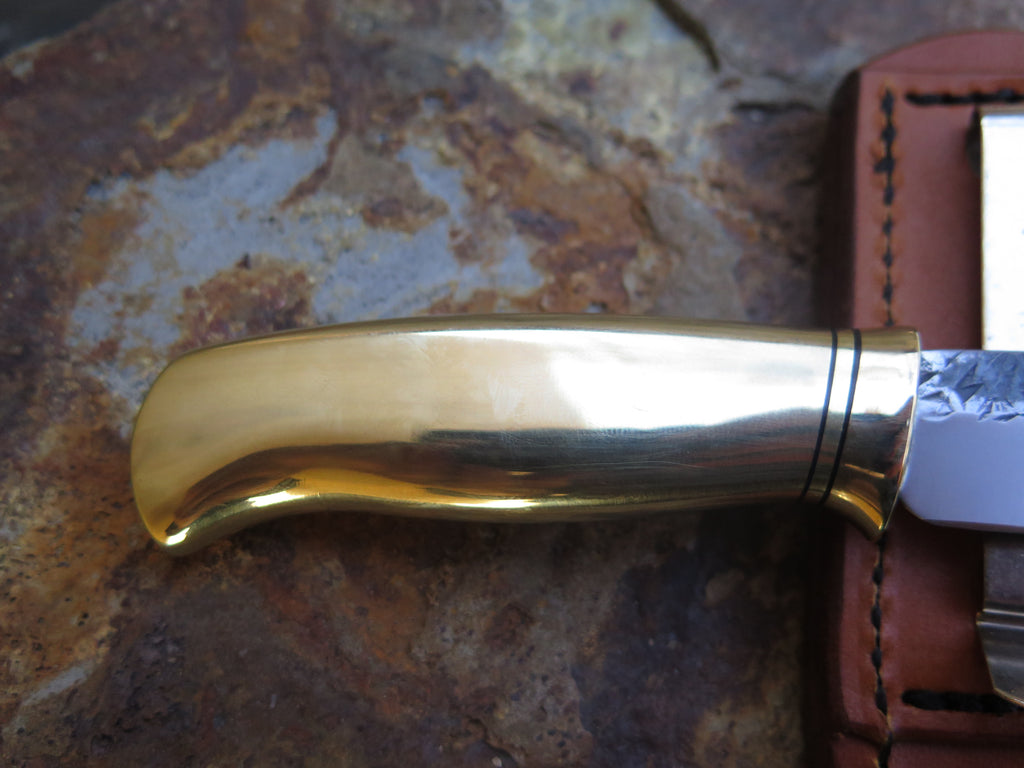 Brass Pocket Knife