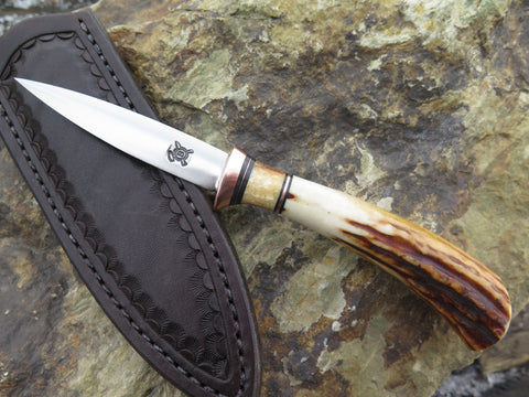 Premium Sambar Stag and Fossil Walrus Letter Opener