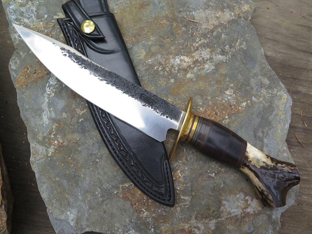 Sitka Crotch Stag and Horsehide Spearpoint