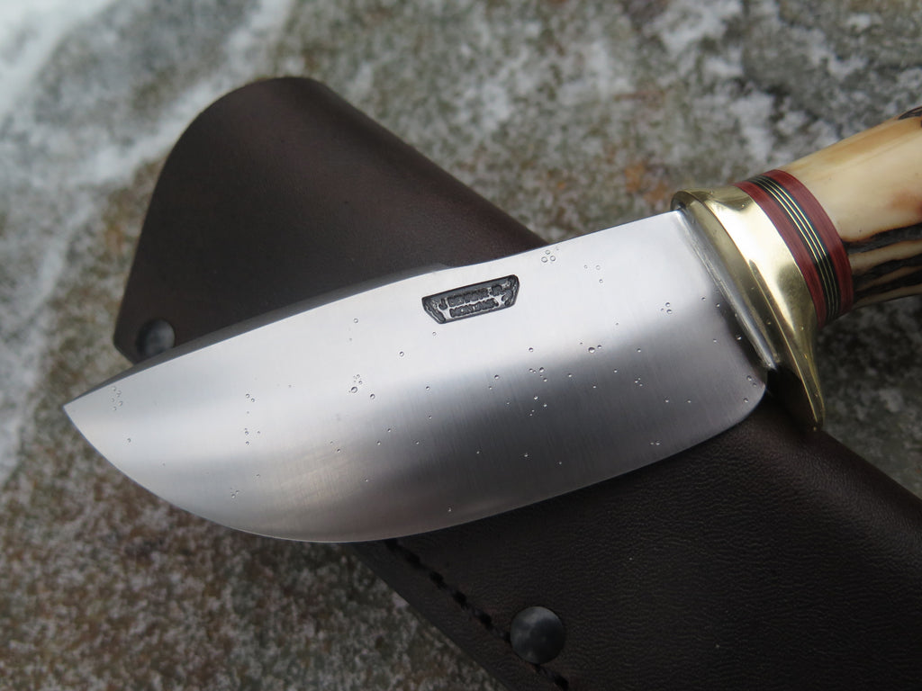 Premium Sambar Stag Canoe Knife