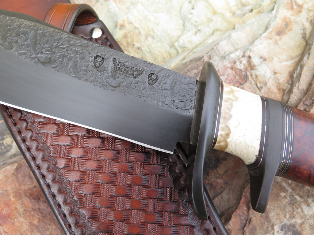 Premium Ironwood and Ox Blued Bowie
