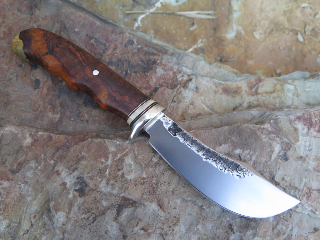 Ward Gay style Desert Ironwood and Dall Sheep Old School Skinner