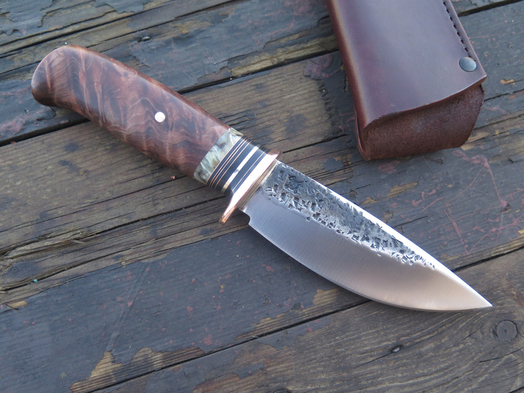 Redwood Burl and Ox Boss Drop Point