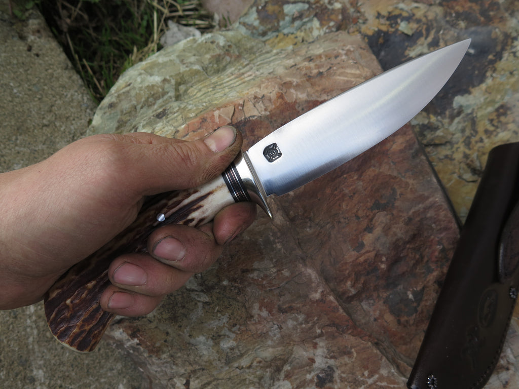 Sambar Stag Stainless Drop Point