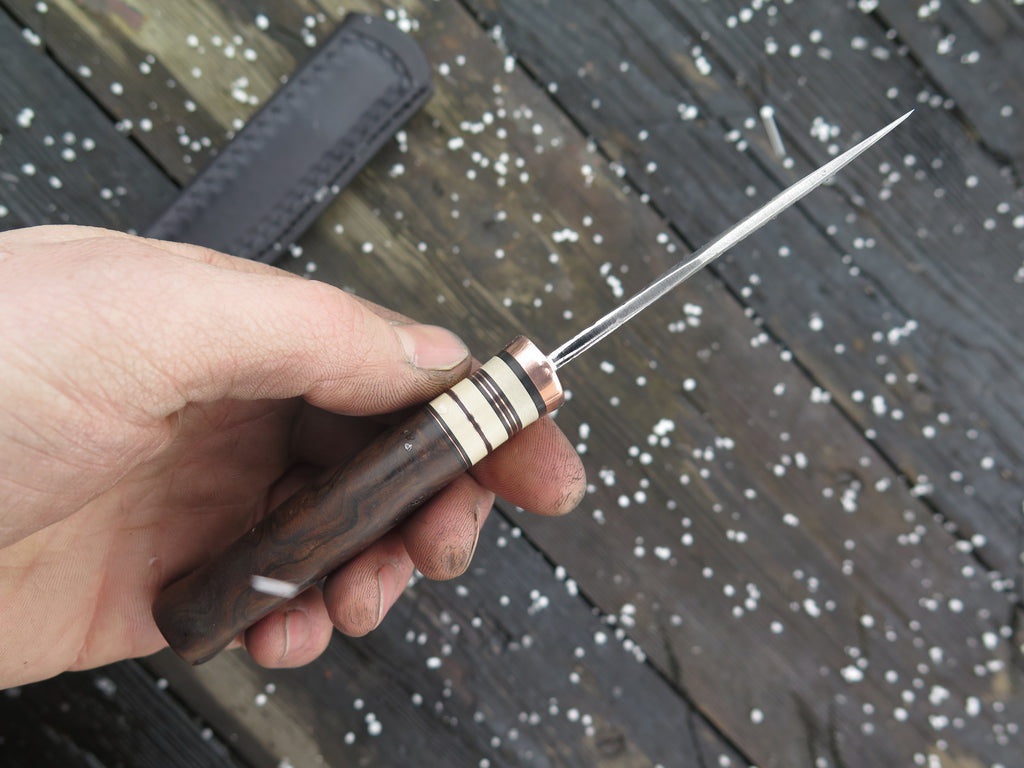 Behring Made Turkish Walnut Pocket Knife