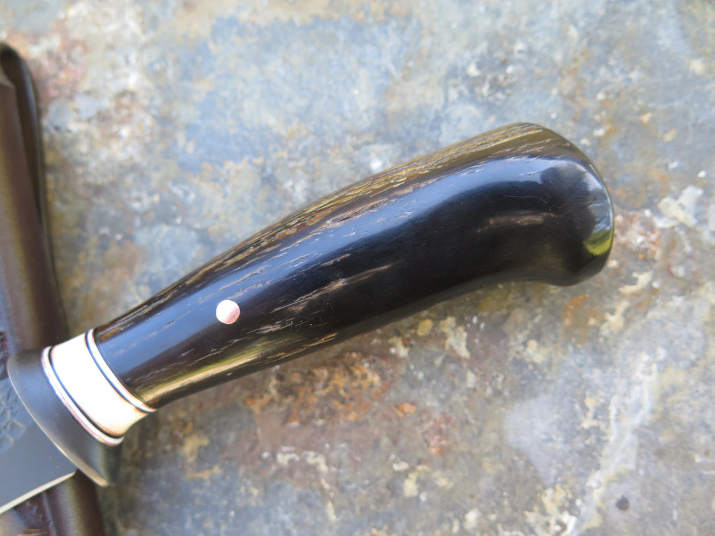 Buffalo Horn and Fossil Walrus Blued Recurve