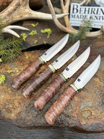 Maple and Musk Ox Steak Knives