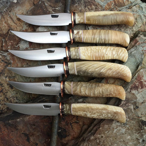 Premium Musk Ox Boss Steak Knife Set